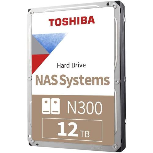 12TB TOSHIBA N300 7200RPM SATA 256MB HDWG51CUZSVA