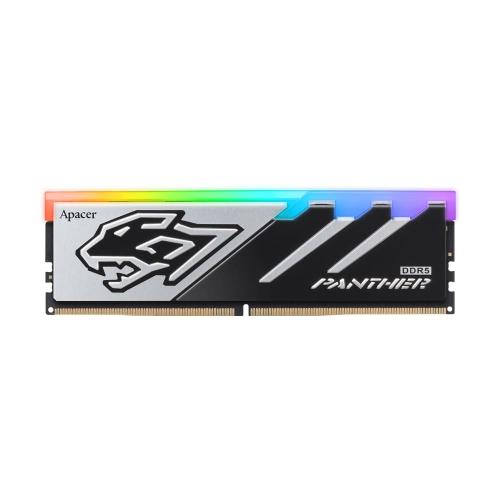 Apacer Panther RGB 16GB 1x16GB 6400MHz CL36 DDR5 Gaming Ram (AH5U16G64C6529BAA-1)