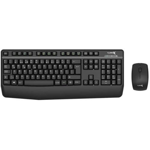 TURBOX WORKEYS OFFICE USB KABLOSUZ MULTIMEDYA SİYAH Q KLAVYE MOUSE SET